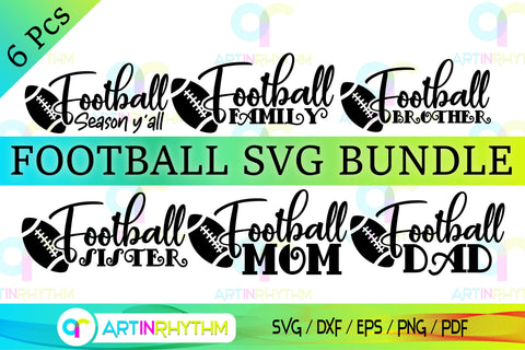 Football family svg bundle SVG Artinrhythm shop 