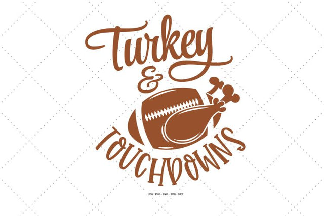 Football Fan, Football Svg, Thanksgiving Dinner SVG SVG Digital Designer 