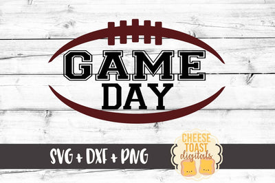 Football Game Day SVG Cheese Toast Digitals 