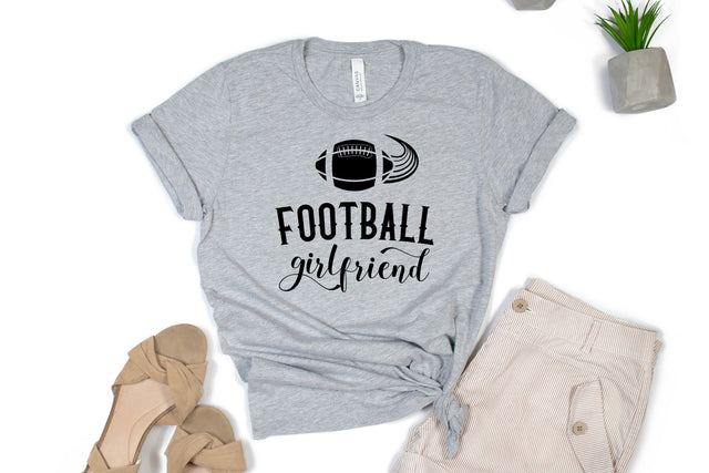 Football Girlfriend svg cut file SVG SmmrDesign 