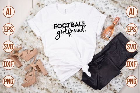 Football Girlfriend svg - So Fontsy