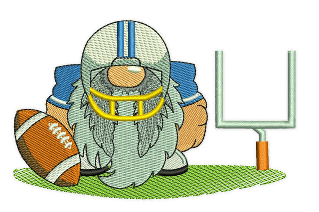 Football Gnome Embroidery Design, Super Bowl Embroidery Design Embroidery/Applique DESIGNS NextEmbroidery 