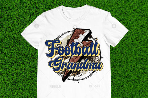 Football Grandma Sublimation Design Sublimation Regulrcrative 