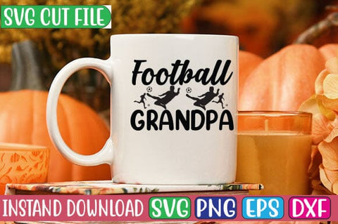 Football Grandpa SVG Cut File SVG Studio Innate 