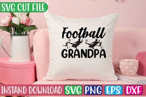 Football Grandpa SVG Cut File SVG Studio Innate 
