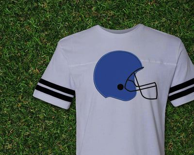 Football Helmet Applique Embroidery Embroidery/Applique Designed by Geeks 