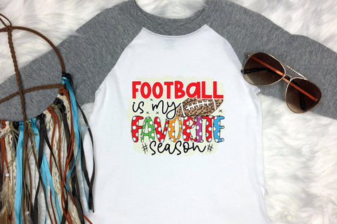 Football is My Favorite Season, Football PNG Sublimation Sublimation CraftLabSVG 