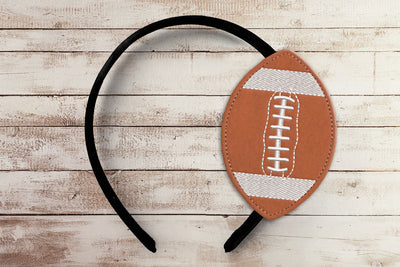 Football ITH Headband Slider Applique Embroidery Embroidery/Applique DESIGNS Designed by Geeks 