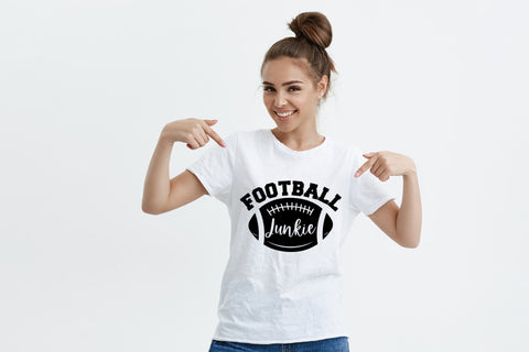 Football Junkie | Football SVG Cut File SVG CraftLabSVG 