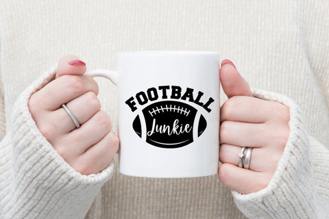 Football Junkie | Football SVG Cut File SVG CraftLabSVG 