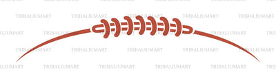 Football Laces SVG TribaliumArtSF 