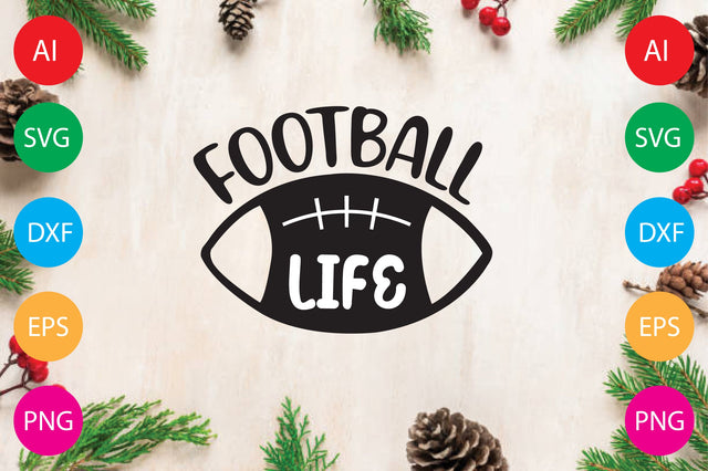 Football Life SVG CraftlabSvg29 