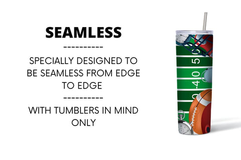 Football Life Tumbler Sublimation Sublimation SvgOcean 