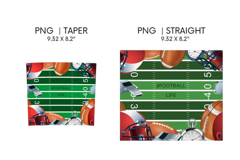 Football Life Tumbler Sublimation Sublimation SvgOcean 