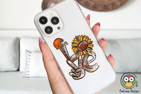 Football Love Sublimation PNG Designs Sublimation Owlsome.Designs 