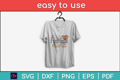 Football Mama Mothers Day Svg Design SVG artprintfile 