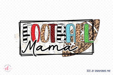 Football Mama PNG - Football Sublimation PNG Sublimation CraftLabSVG 