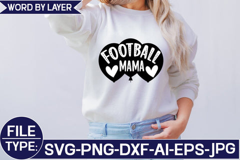 Football Mama SVG Cut File SVG Studio Innate 