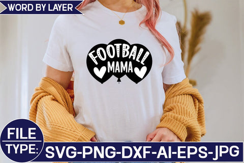 Football Mama SVG Cut File SVG Studio Innate 