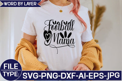 Football Mama SVG Cut File SVG Studio Innate 