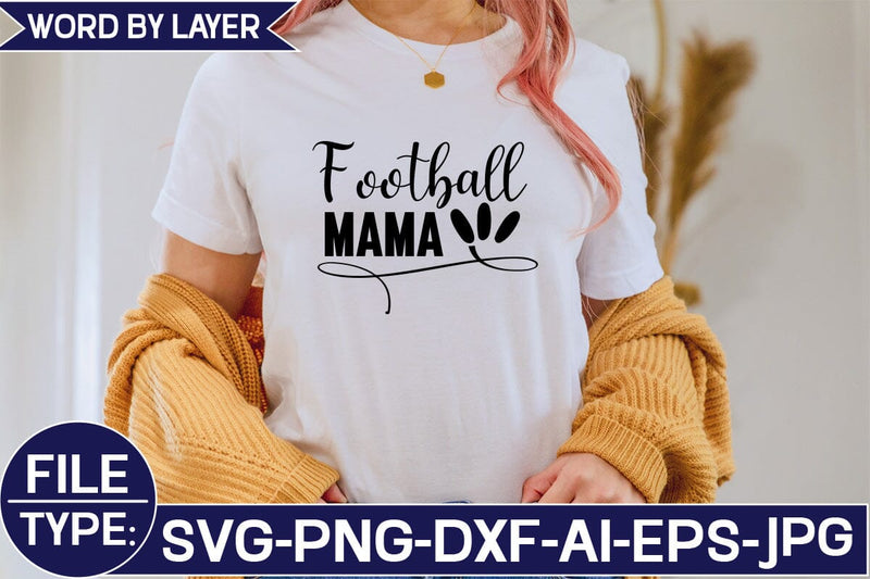 Football Mama SVG Cut File SVG Studio Innate 