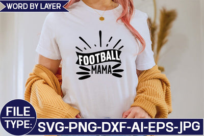 Football Mama SVG Cut File SVG Studio Innate 