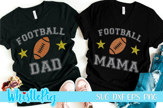 Football Mama Svg Football Dad Svg American Football Svg High School Football Svg Sports Mom Svg Gameday Svg Football Mama Football Dad Svg SVG Whistlepig Designs 