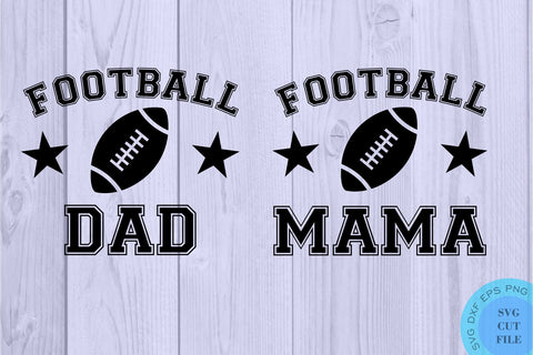 Football Mama Svg Football Dad Svg American Football Svg High School Football Svg Sports Mom Svg Gameday Svg Football Mama Football Dad Svg SVG Whistlepig Designs 
