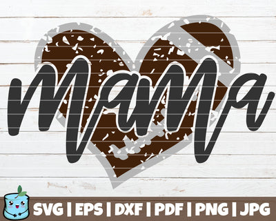 Football Mama SVG MintyMarshmallows 
