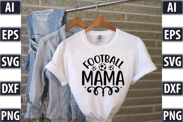Football mama SVG SVGista 