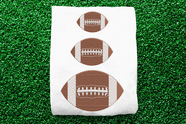 Football Mini Embroidery Embroidery/Applique DESIGNS Designed by Geeks 