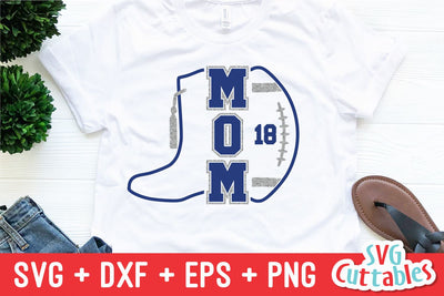 Football Mom and Drill Team Mom Svg Cuttables 