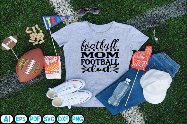 Football Mom Football Dad SVG Craftlabsvg24 