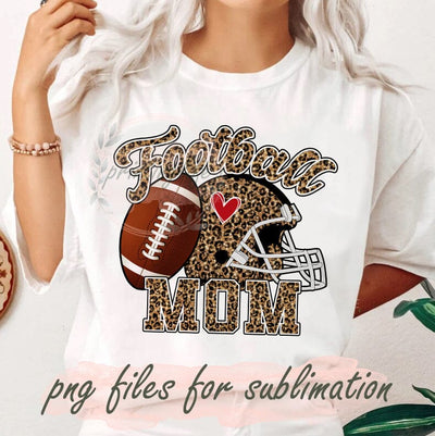 Football Mom Png, Football Leopard Design Png, Game Day Png, Sport Mom Sublimation Design, Mom Leopard Png, American Football Design Png, Digital Download Sublimation PrintingLife 