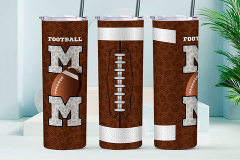 Football mom sublimation tumbler Sublimation KMarinaDesign 