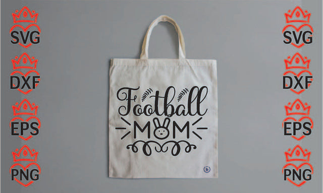 Football Mom SVG CraftlabSvg29 