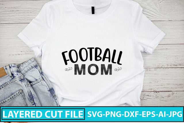 Football Mom SVG Cut File SVG Syaman 