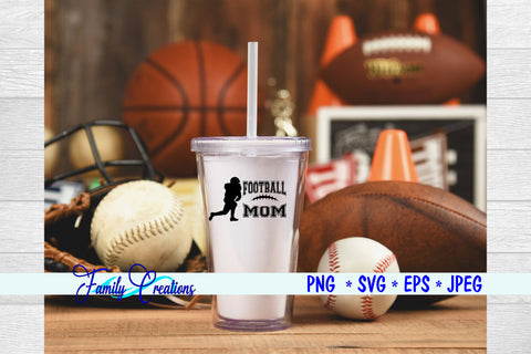 Football Mom SVG Family Creations 
