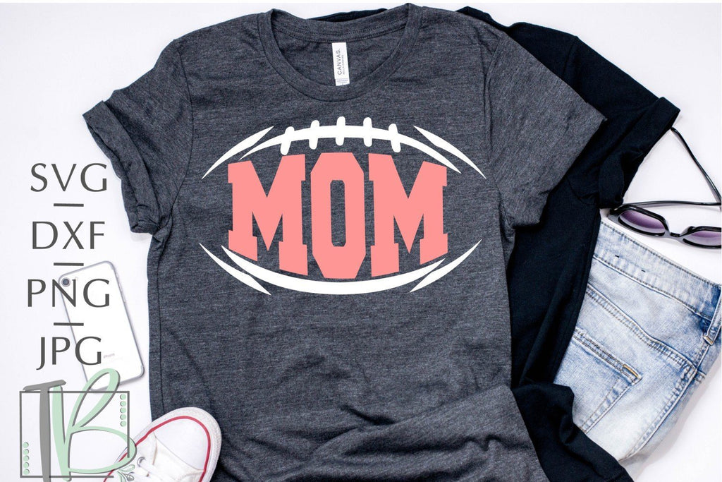 Football Mom SVG, Football SVG, Game Day SVG - So Fontsy