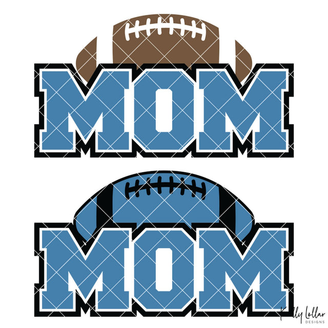 Football Mom SVG Kelly Lollar Designs 