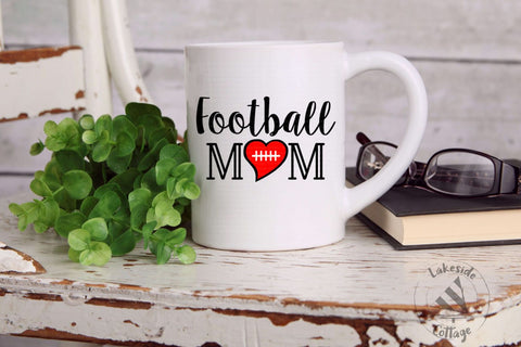Football Mom SVG Lakeside Cottage Arts 