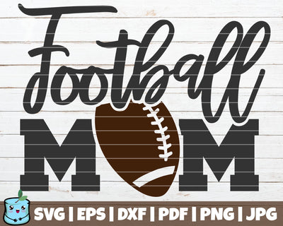 Football Mom SVG MintyMarshmallows 