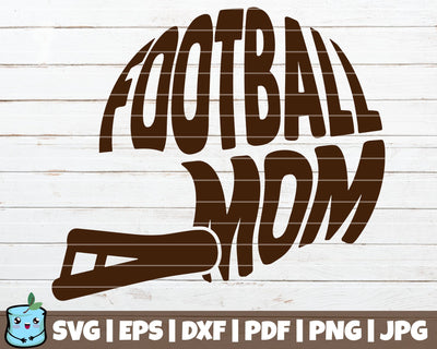 Football Mom SVG MintyMarshmallows 