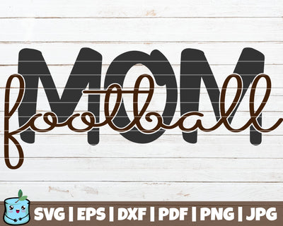 Football Mom SVG MintyMarshmallows 