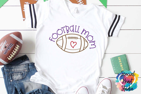 Football Mom SVG Special Heart Studio 