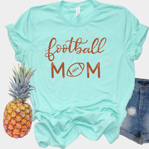 Football mom SVG - sports mom SVG file, handlettered SVG Stacy's Digital Designs 