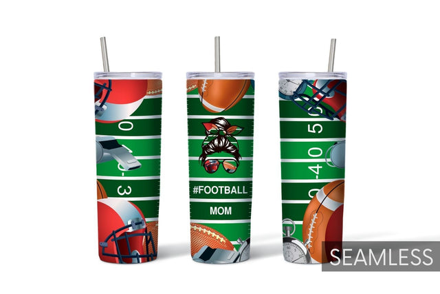 Football Mom Tumbler Sublimation Sublimation SvgOcean 