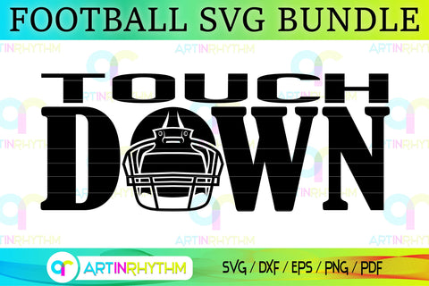 Football monogram frame svg SVG Artinrhythm shop 