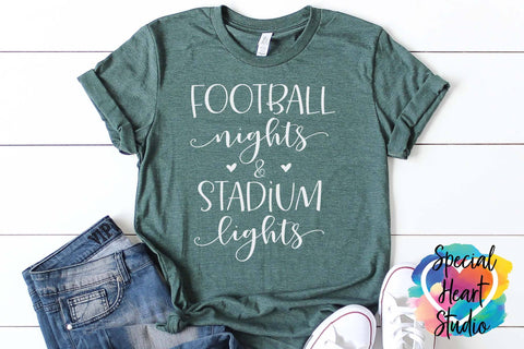 Football Nights & Stadium Lights SVG Special Heart Studio 