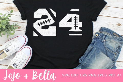 Football Player Numbers Svg Bundle, Football Svg, NFL Svg, Football PNG, T-shirt designs, Football Numbers Svg, Svg Cutting Files for Cricut SVG Jojo&Bella 